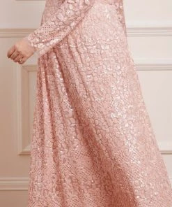 Needle & Thread Holding LTD Floral Daze Sequin V-Neck Ankle Gown 17 Needle & Thread Holding LTD Floral Daze Sequin V-Neck Ankle Gown