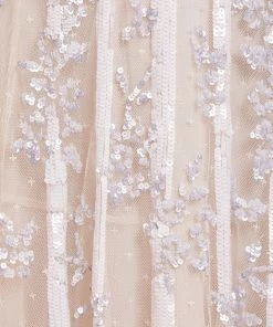 Needle & Thread Holding LTD Floral Evermore Sequin Cami Ankle Gown