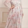 Needle & Thread Holding LTD Floral Wonder Bodice Ankle Gown Womenswear