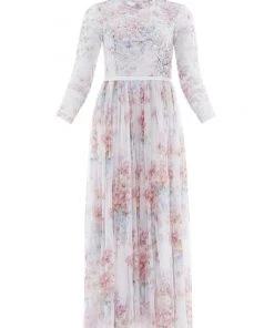 Needle & Thread Holding LTD Floral Wonder Bodice Ankle Gown Womenswear