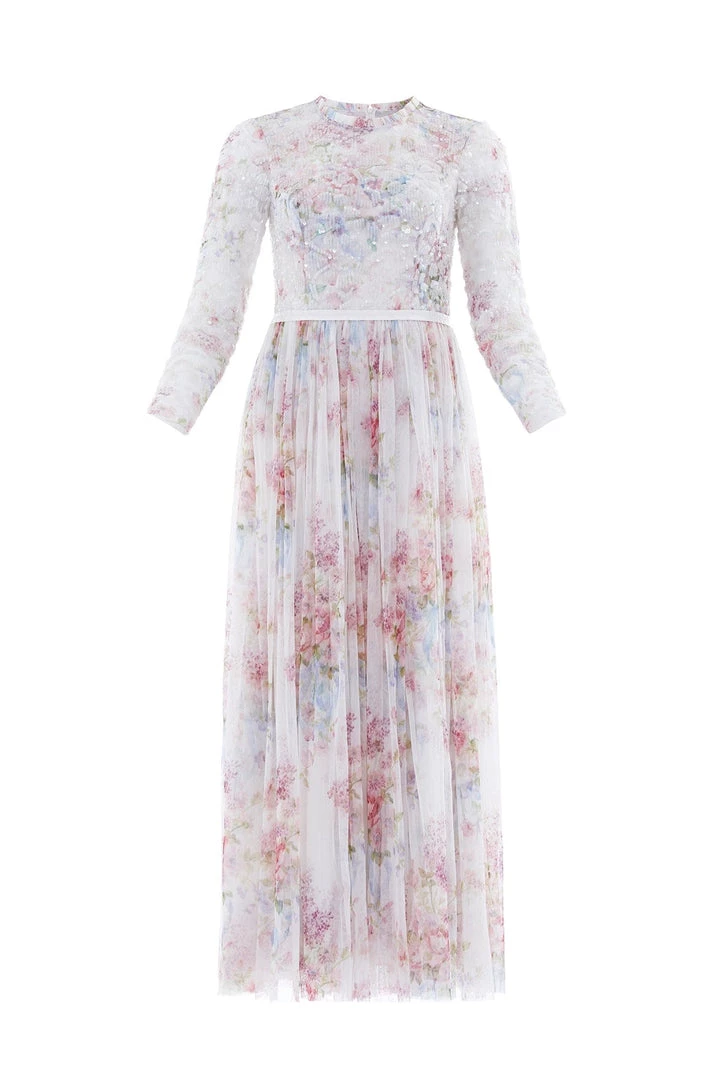 Needle & Thread Holding LTD Floral Wonder Bodice Ankle Gown Womenswear 4 Needle & Thread Holding LTD Floral Wonder Bodice Ankle Gown Womenswear