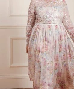 Needle & Thread Holding LTD Floral Wonder Bodice Ankle Gown Womenswear 12 Needle & Thread Holding LTD Floral Wonder Bodice Ankle Gown Womenswear