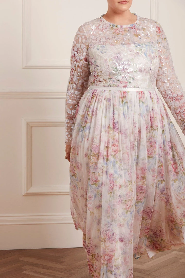 Needle & Thread Holding LTD Floral Wonder Bodice Ankle Gown Womenswear 5 Needle & Thread Holding LTD Floral Wonder Bodice Ankle Gown Womenswear