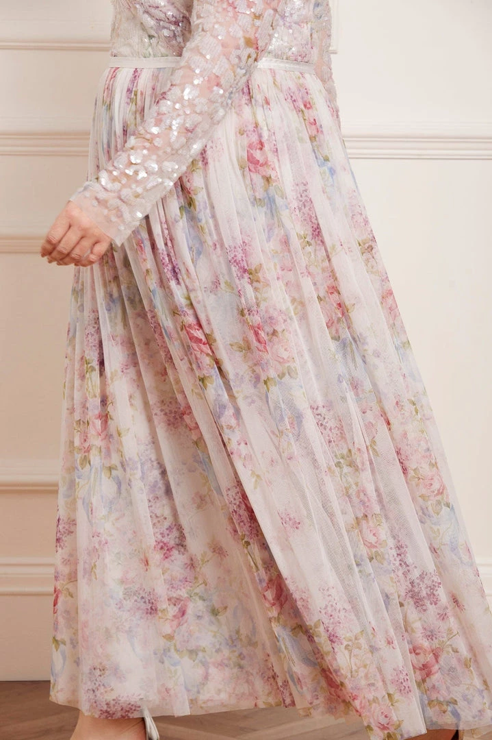 Needle & Thread Holding LTD Floral Wonder Bodice Ankle Gown Womenswear 7 Needle & Thread Holding LTD Floral Wonder Bodice Ankle Gown Womenswear