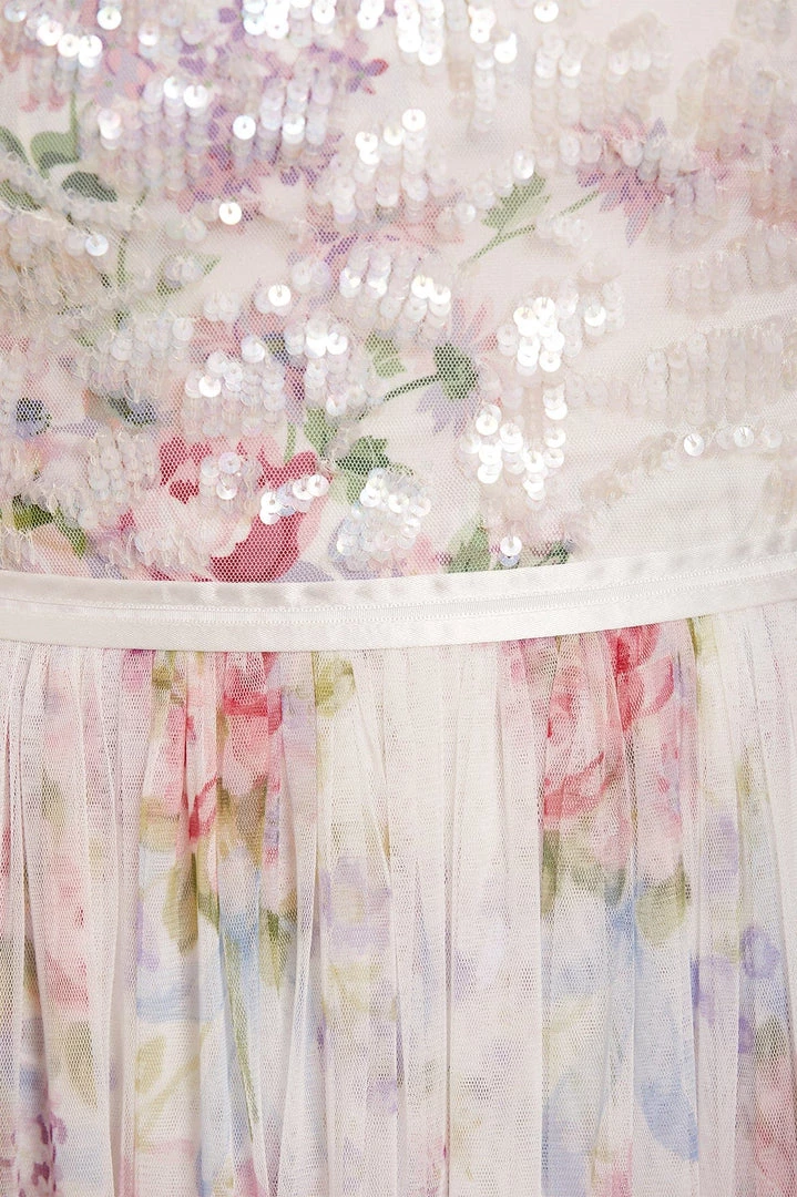 Needle & Thread Holding LTD Floral Wonder Bodice Ankle Gown Womenswear 8 Needle & Thread Holding LTD Floral Wonder Bodice Ankle Gown Womenswear