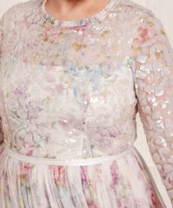 Needle & Thread Holding LTD Floral Wonder Bodice Ankle Gown Womenswear 16 Needle & Thread Holding LTD Floral Wonder Bodice Ankle Gown Womenswear