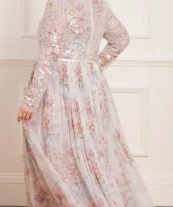 Needle & Thread Holding LTD Floral Wonder Bodice Ankle Gown Womenswear 17 Needle & Thread Holding LTD Floral Wonder Bodice Ankle Gown Womenswear