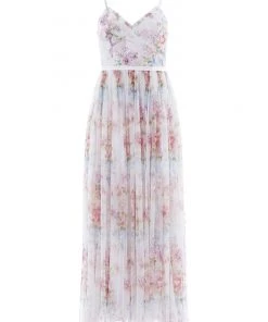 Needle & Thread Holding LTD Floral Wonder Bodice Cami Ankle Gown