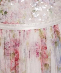 Needle & Thread Holding LTD Floral Wonder Bodice Cami Ankle Gown