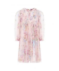 Needle & Thread Holding LTD Floral Wonder Garland Kids Dress