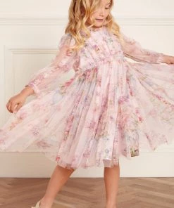 Needle & Thread Holding LTD Floral Wonder Garland Kids Dress 12 Needle & Thread Holding LTD Floral Wonder Garland Kids Dress