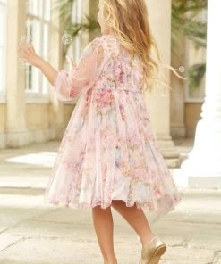 Needle & Thread Holding LTD Floral Wonder Garland Kids Dress