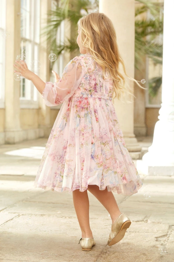 Needle & Thread Holding LTD Floral Wonder Garland Kids Dress 3 Needle & Thread Holding LTD Floral Wonder Garland Kids Dress