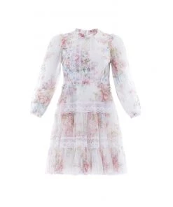 Needle & Thread Holding LTD Floral Wonder Micro Mini Dress
