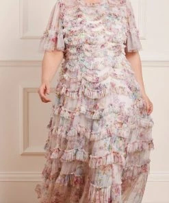 Needle & Thread Holding LTD Womenswear Floral Wonder Ruffle Gown 18 Needle & Thread Holding LTD Womenswear Floral Wonder Ruffle Gown