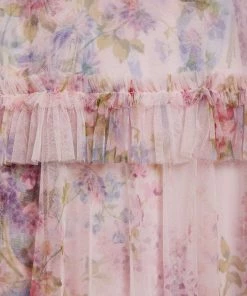 Needle & Thread Holding LTD Floral Wonder V-Neck Midi Dress