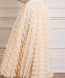 Needle & Thread Holding LTD Florence Ruffle Ankle Skirt