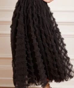 Needle & Thread Holding LTD Florence Ruffle Ankle Skirt