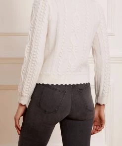 Needle & Thread Holding LTD Flower Applique Short Cardigan