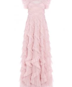 Needle & Thread Holding LTD Genevieve Ruffle Gown