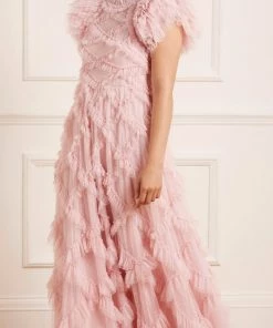 Needle & Thread Holding LTD Genevieve Ruffle Gown