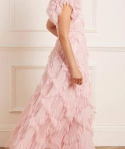 Needle & Thread Holding LTD Genevieve Ruffle Gown