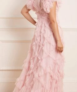 Needle & Thread Holding LTD Genevieve Ruffle Gown