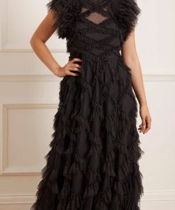 Needle & Thread Holding LTD Womenswear Genevieve Ruffle Gown