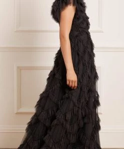 Needle & Thread Holding LTD Womenswear Genevieve Ruffle Gown