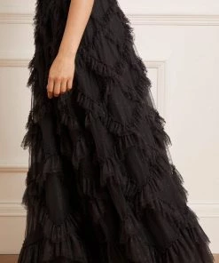 Needle & Thread Holding LTD Womenswear Genevieve Ruffle Gown