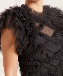 Needle & Thread Holding LTD Womenswear Genevieve Ruffle Gown