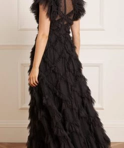 Needle & Thread Holding LTD Womenswear Genevieve Ruffle Gown