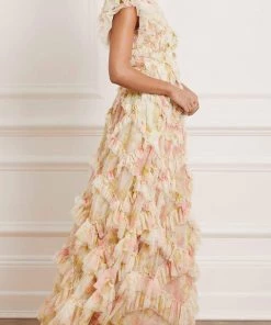 Needle & Thread Holding LTD Womenswear Genevieve Rose Gown 15 Needle & Thread Holding LTD Womenswear Genevieve Rose Gown