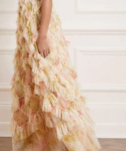 Needle & Thread Holding LTD Womenswear Genevieve Rose Gown 16 Needle & Thread Holding LTD Womenswear Genevieve Rose Gown