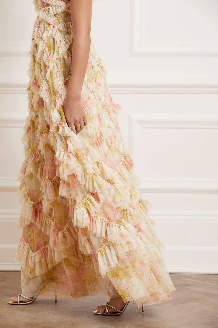 Needle & Thread Holding LTD Womenswear Genevieve Rose Gown 7 Needle & Thread Holding LTD Womenswear Genevieve Rose Gown