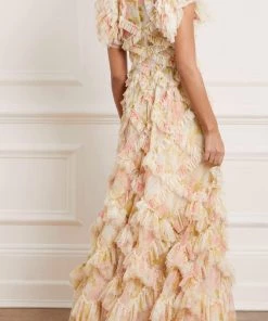 Needle & Thread Holding LTD Womenswear Genevieve Rose Gown 19 Needle & Thread Holding LTD Womenswear Genevieve Rose Gown