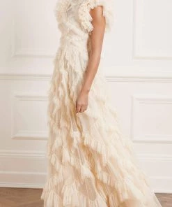 Needle & Thread Holding LTD Womenswear Genevieve Ruffle Gown