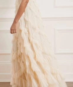 Needle & Thread Holding LTD Womenswear Genevieve Ruffle Gown