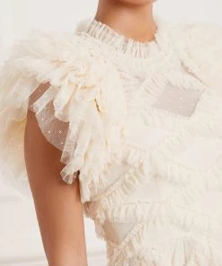 Needle & Thread Holding LTD Womenswear Genevieve Ruffle Gown