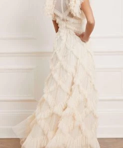 Needle & Thread Holding LTD Womenswear Genevieve Ruffle Gown