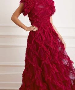 Needle & Thread Holding LTD Genevieve Ruffle Gown