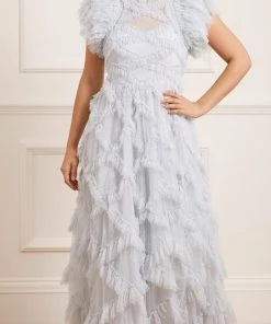 Needle & Thread Holding LTD Genevieve Ruffle Gown
