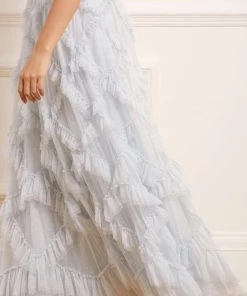 Needle & Thread Holding LTD Genevieve Ruffle Gown