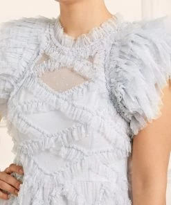 Needle & Thread Holding LTD Genevieve Ruffle Gown