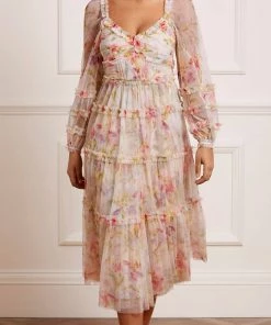 Needle & Thread Holding LTD Iris Bloom Ballerina Dress Womenswear 11 Needle & Thread Holding LTD Iris Bloom Ballerina Dress Womenswear