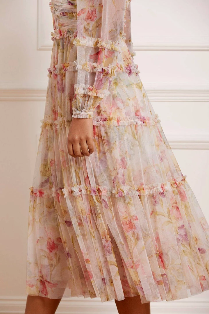 Needle & Thread Holding LTD Iris Bloom Ballerina Dress Womenswear 7 Needle & Thread Holding LTD Iris Bloom Ballerina Dress Womenswear