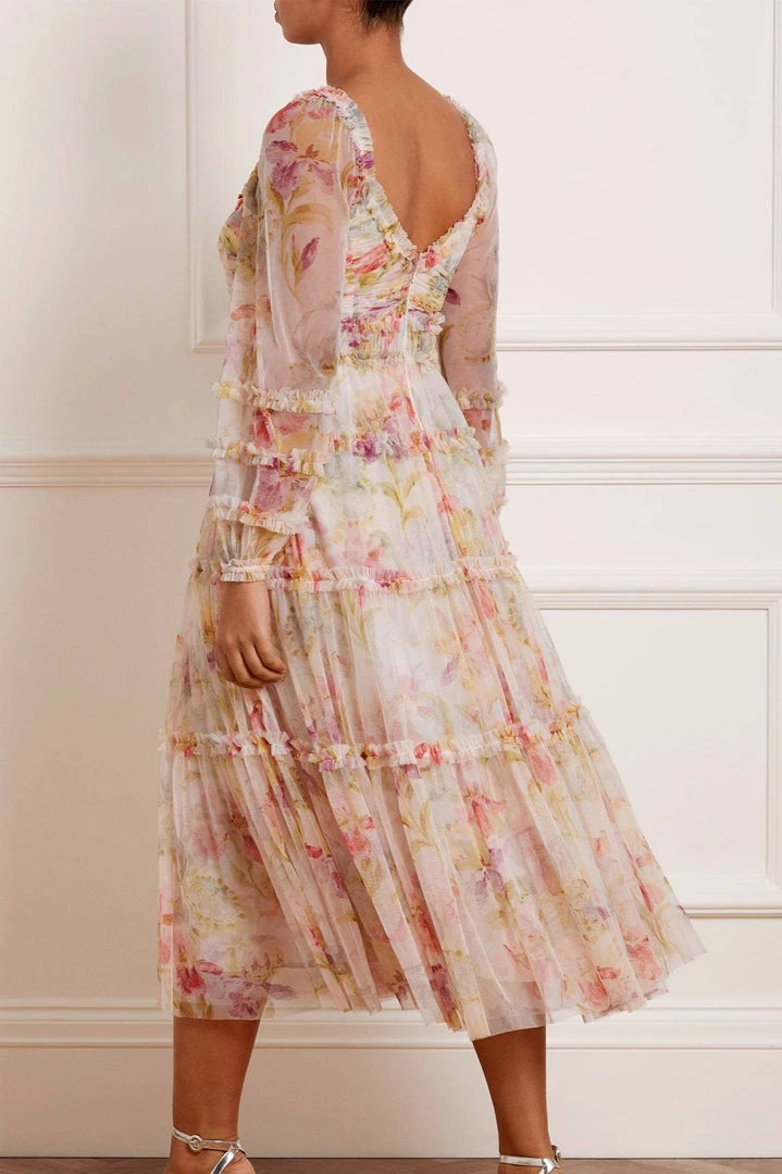 Needle & Thread Holding LTD Iris Bloom Ballerina Dress Womenswear 9 Needle & Thread Holding LTD Iris Bloom Ballerina Dress Womenswear