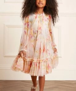 Needle & Thread Holding LTD Iris Bloom Ditsy Kids Dress