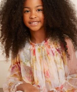 Needle & Thread Holding LTD Iris Bloom Ditsy Kids Dress