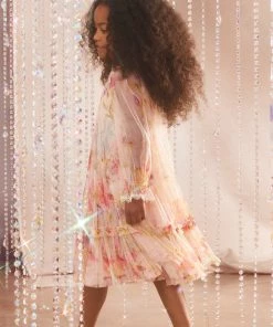 Needle & Thread Holding LTD Iris Bloom Ditsy Kids Dress